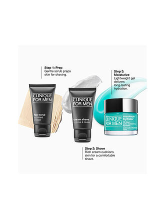 CLINIQUE | Geschenkset - Smooth Shave Essentials 2x30ml / 50ml