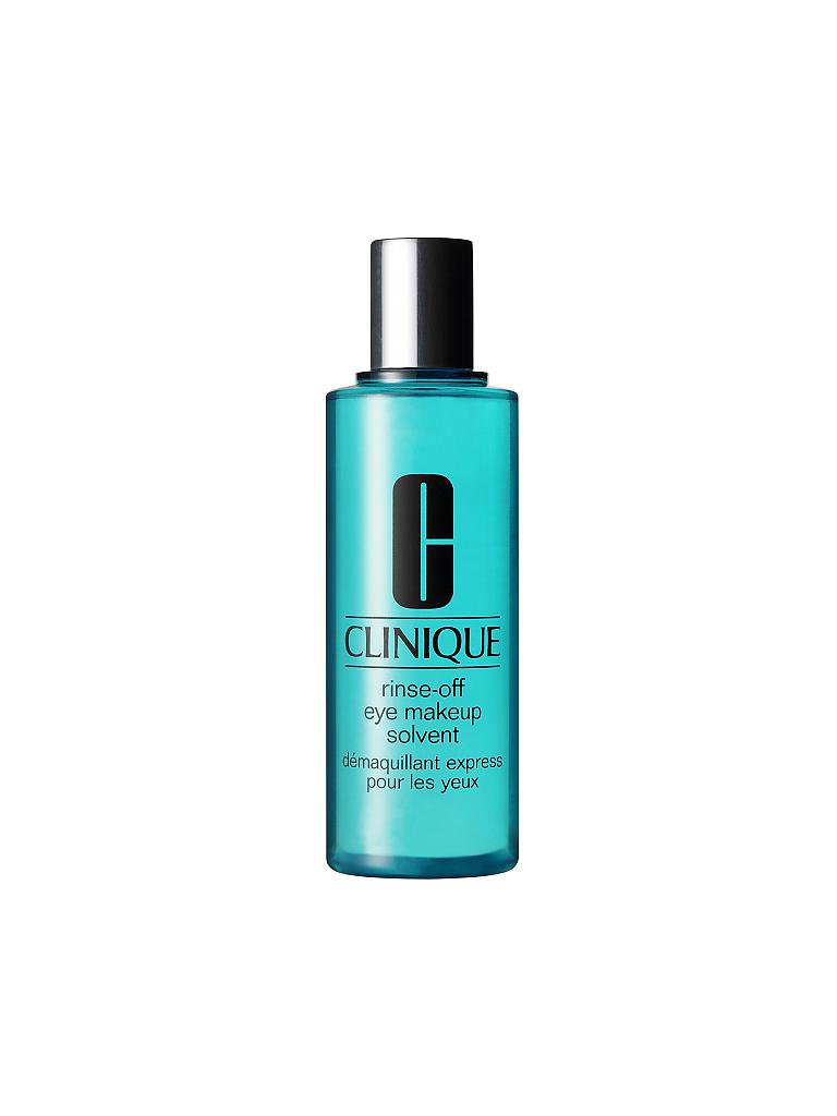 CLINIQUE Augen MakeUp Entferner RinseOff Eye Makeup Solvent 125ml transparent