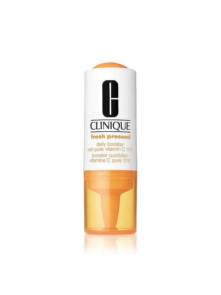 CLINIQUE | Fresh Pressed Daily Booster with Pure Vitamin C (10%) 4x10ml | transparent