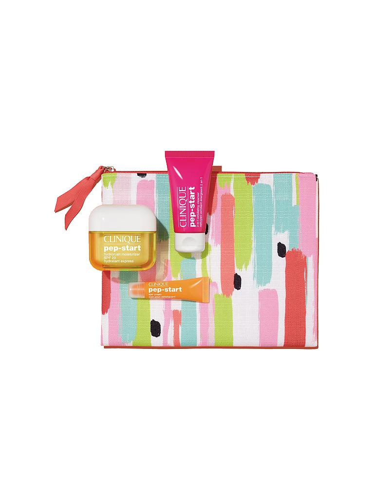 CLINIQUE | Gesichtspflegeset - Pep-Start Moisturizer Set 50ml/50ml/7ml | transparent
