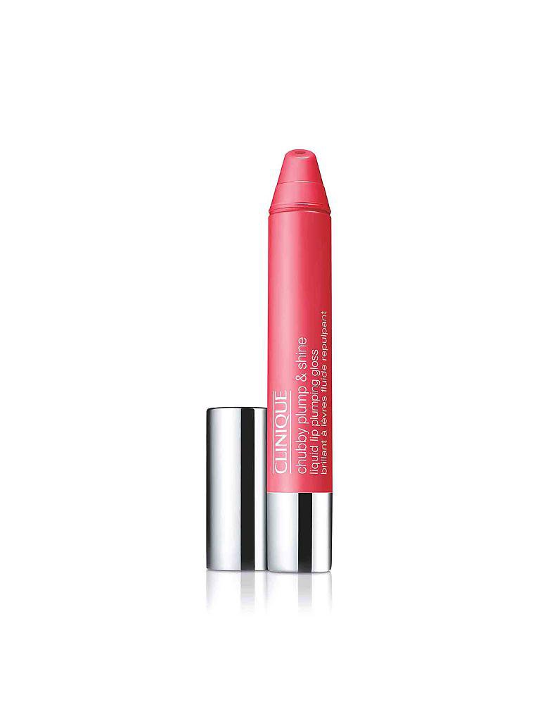 CLINIQUE | Lippenstift - Chubby Plump and Shine Liquid Lip Pluming Gloss (05 Powerhouse Punch) | rosa