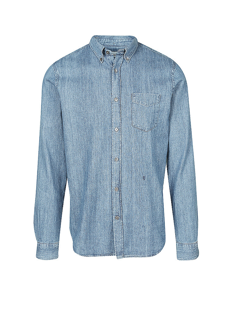 CLOSED Jeanshemd blau | L