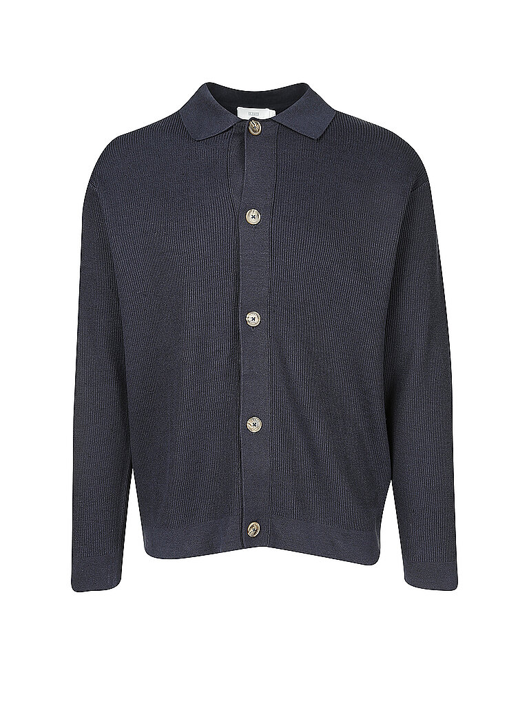 CLOSED Strickweste blau | L