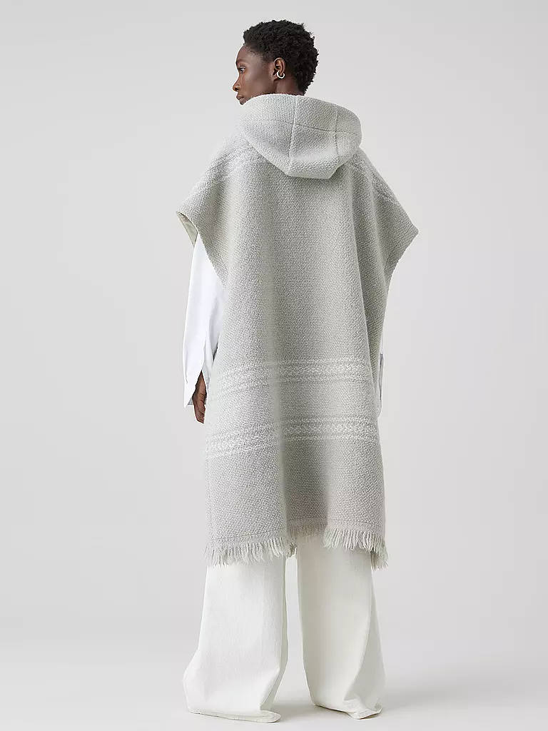 CLOSED | Cape - Poncho | grau