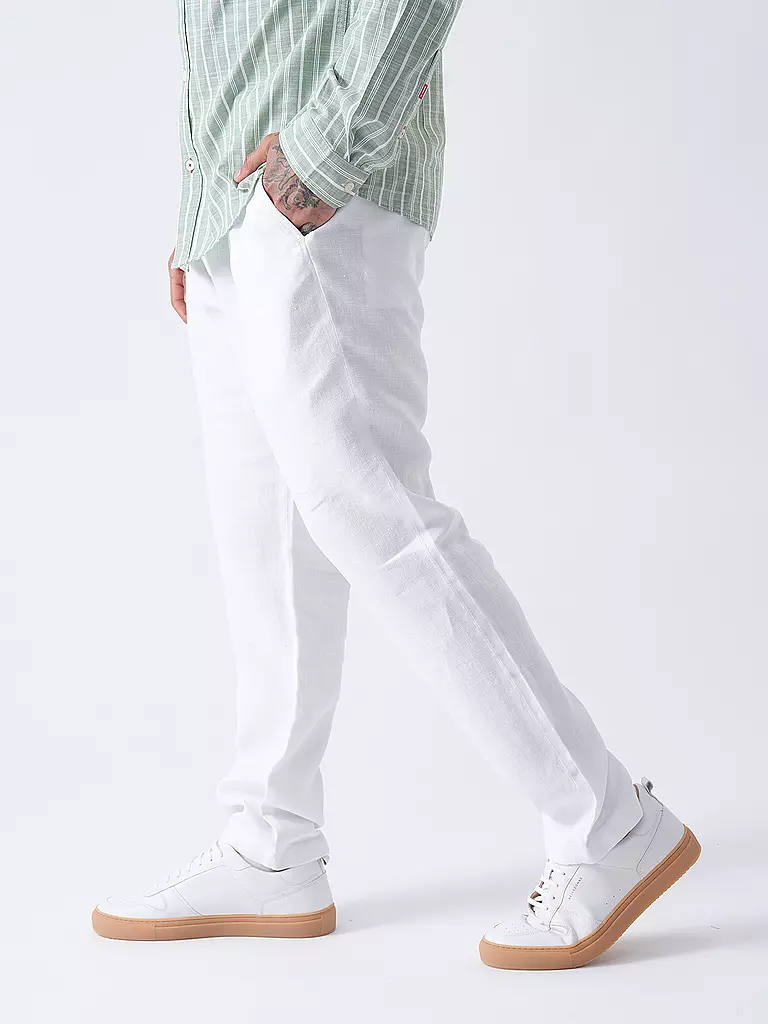 CLOSED | Chino VIGO TAPERED | weiss