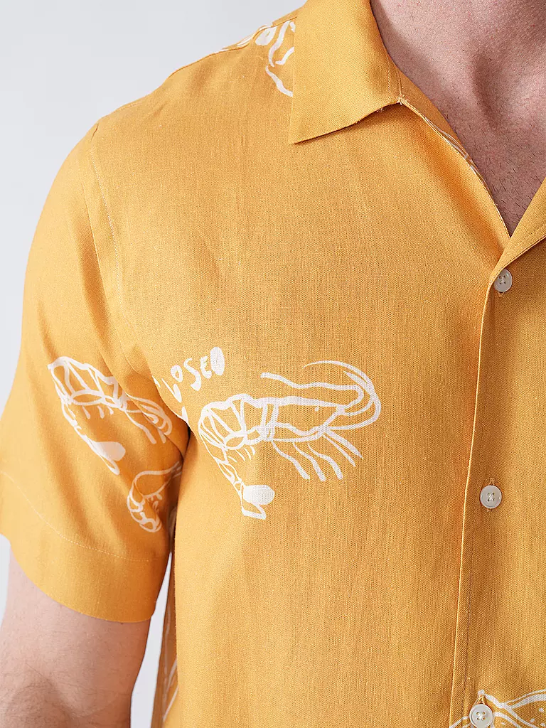 CLOSED | Hemd Regular Fit | gelb