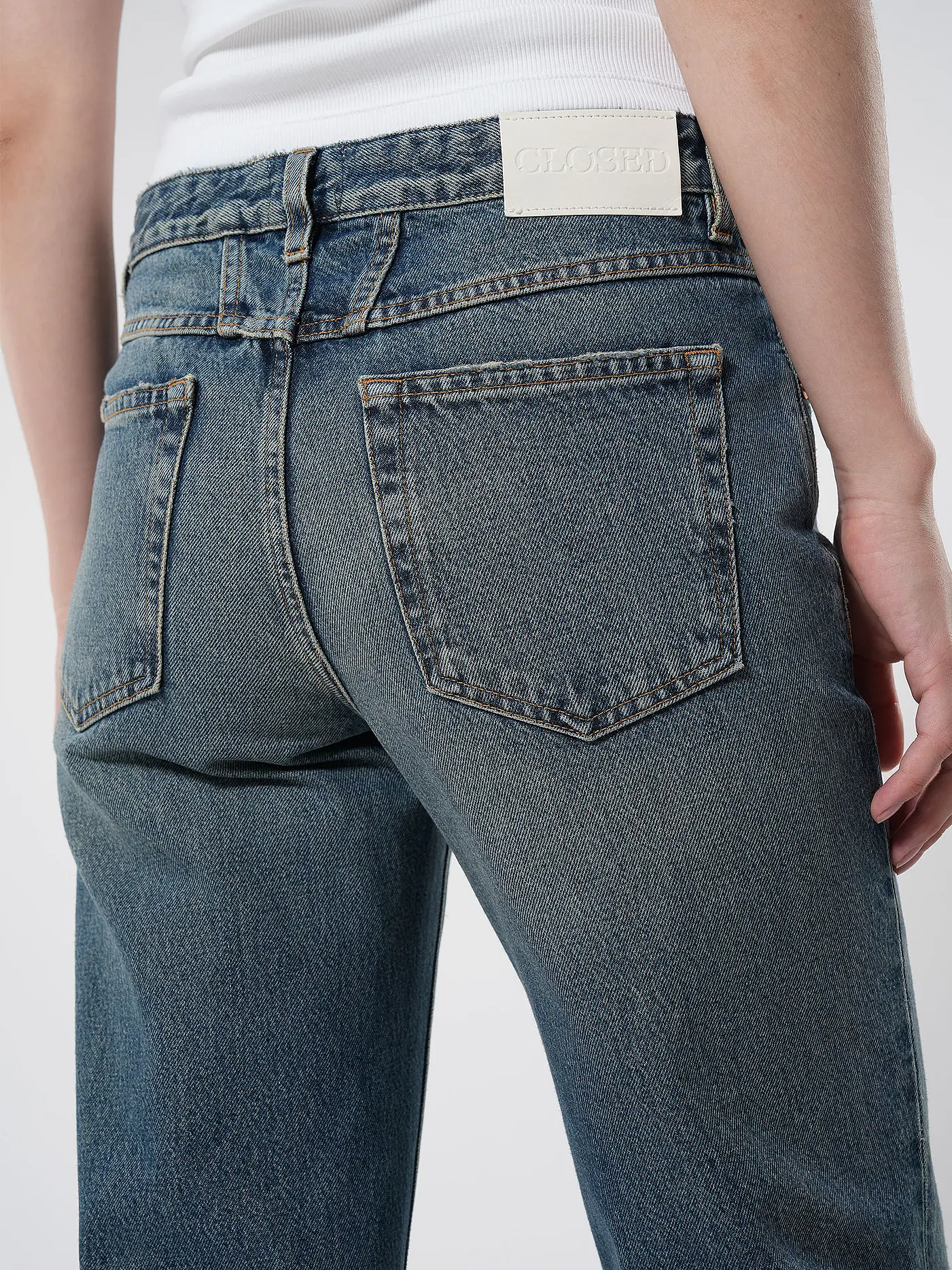 CLOSED | Jeans Flared Fit GILLAN | blau