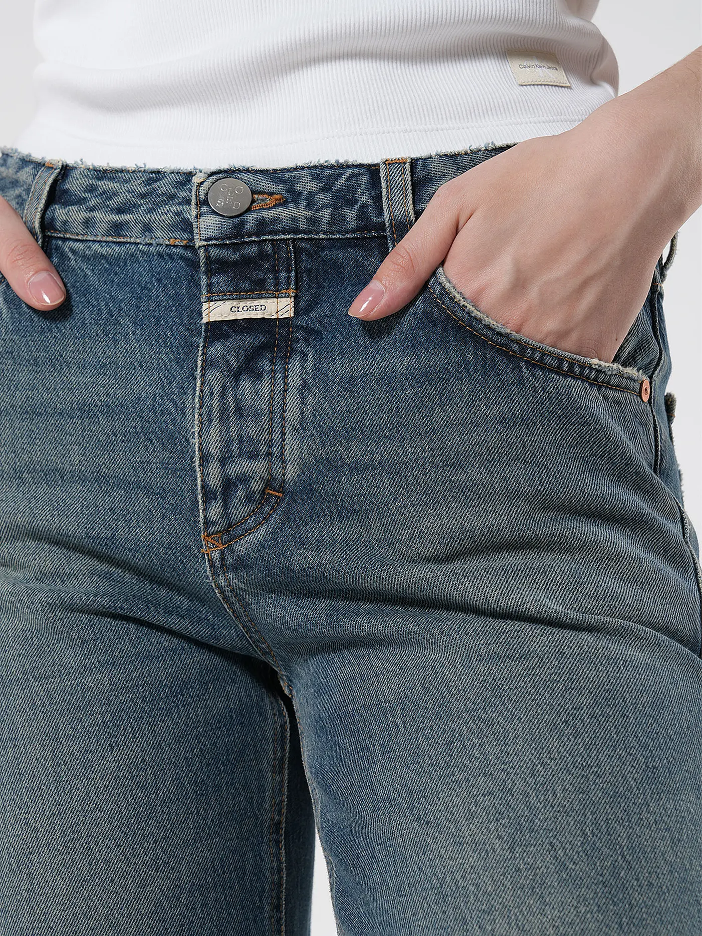 CLOSED | Jeans Flared Fit GILLAN | blau