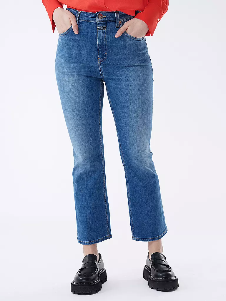 CLOSED | Jeans Straight Fit 7/8 HI-SUN | blau