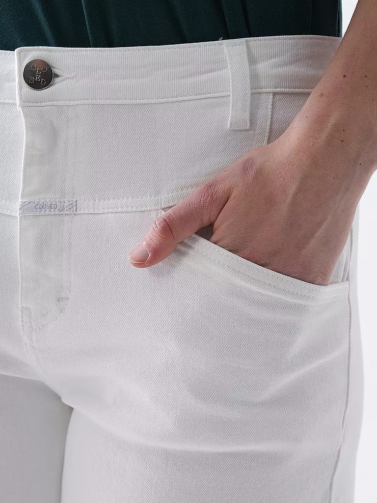 CLOSED | Jeans Wide Leg 7/8 STOVER-X | weiss