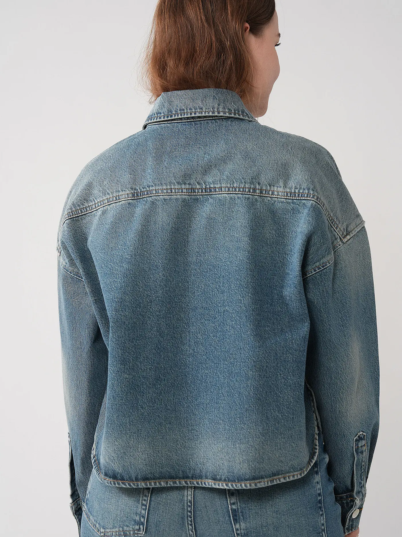 CLOSED | Jeansbluse  | blau