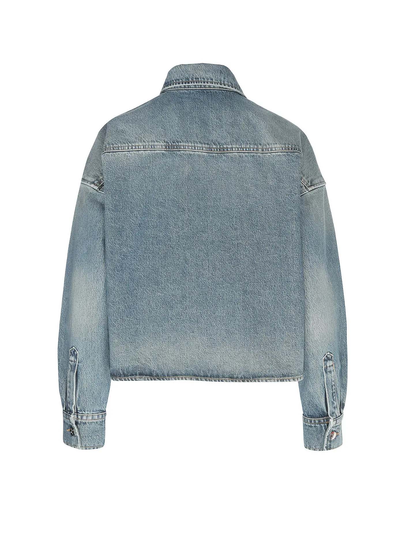 CLOSED | Jeansbluse  | blau