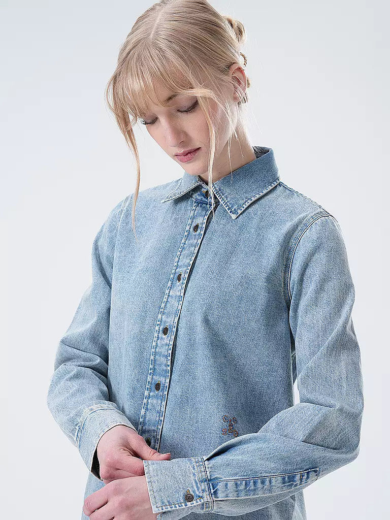 CLOSED | Jeansbluse | blau