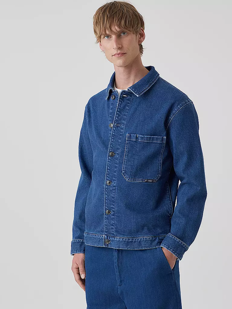 CLOSED | Jeansjacke WORKER  | blau