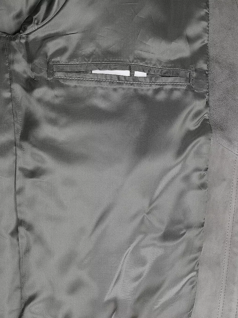 CLOSED | Lederjacke HARRINGTON | grau