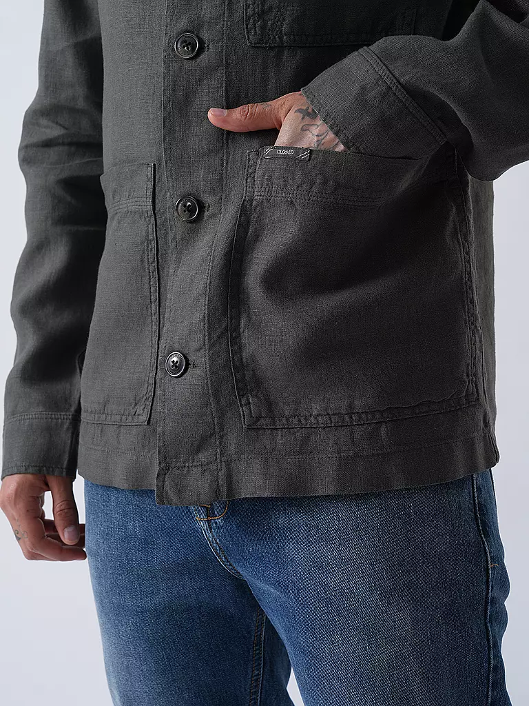 CLOSED | Overshirt | grün