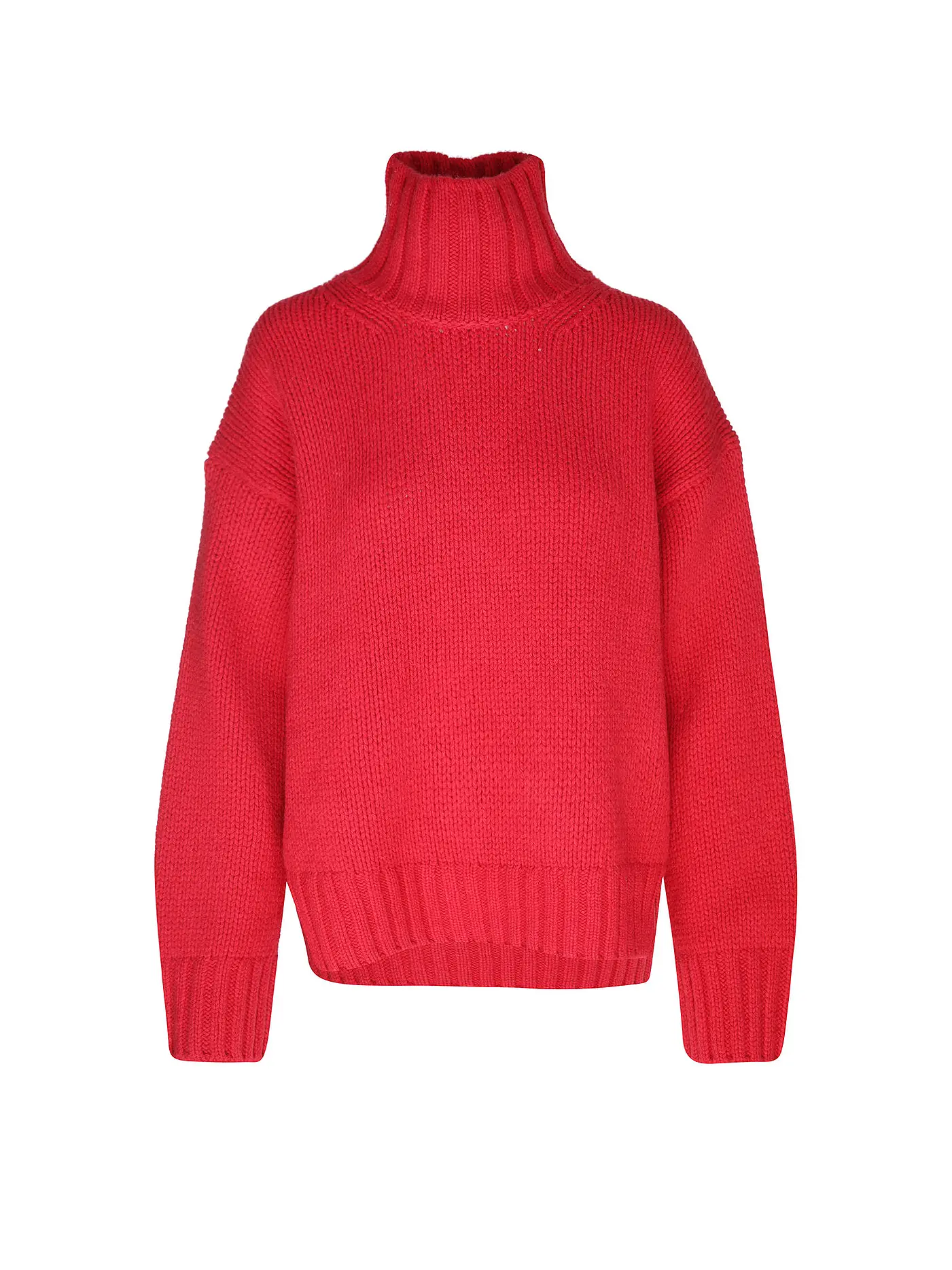 CLOSED | Rollkragenpullover | rot