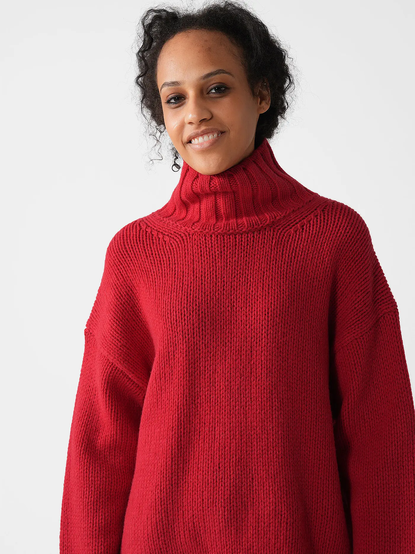 CLOSED | Rollkragenpullover | rot