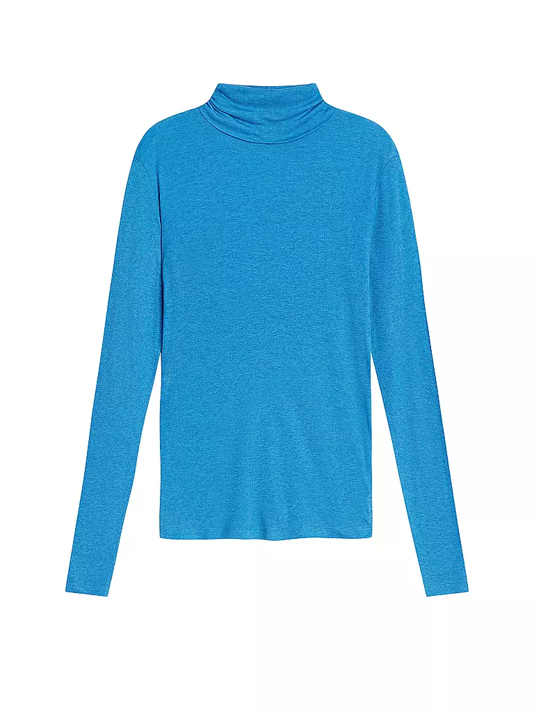 CLOSED | Rollkragenshirt | blau