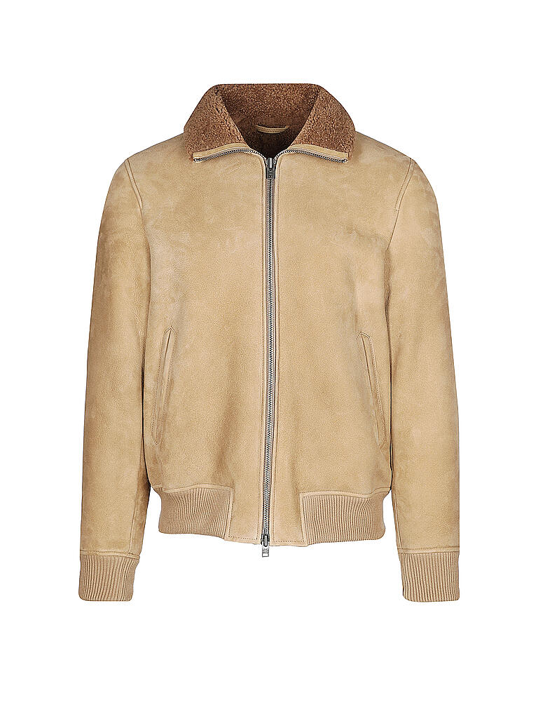 CLOSED | Shearling Bomber | braun