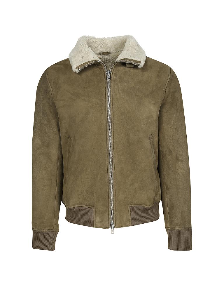 CLOSED | Shearling-Lederjacke  | 