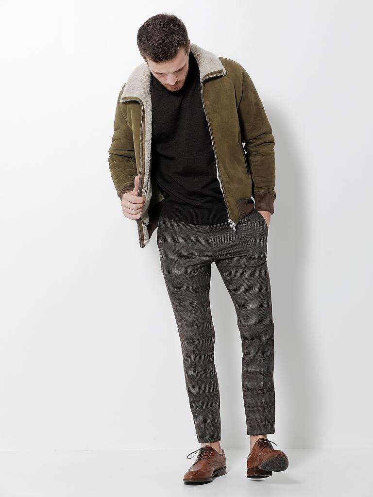 CLOSED | Shearling-Lederjacke  | 