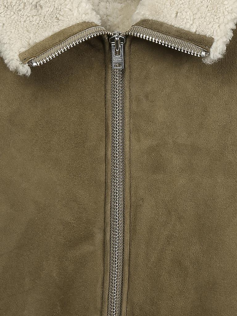 CLOSED | Shearling-Lederjacke  | 