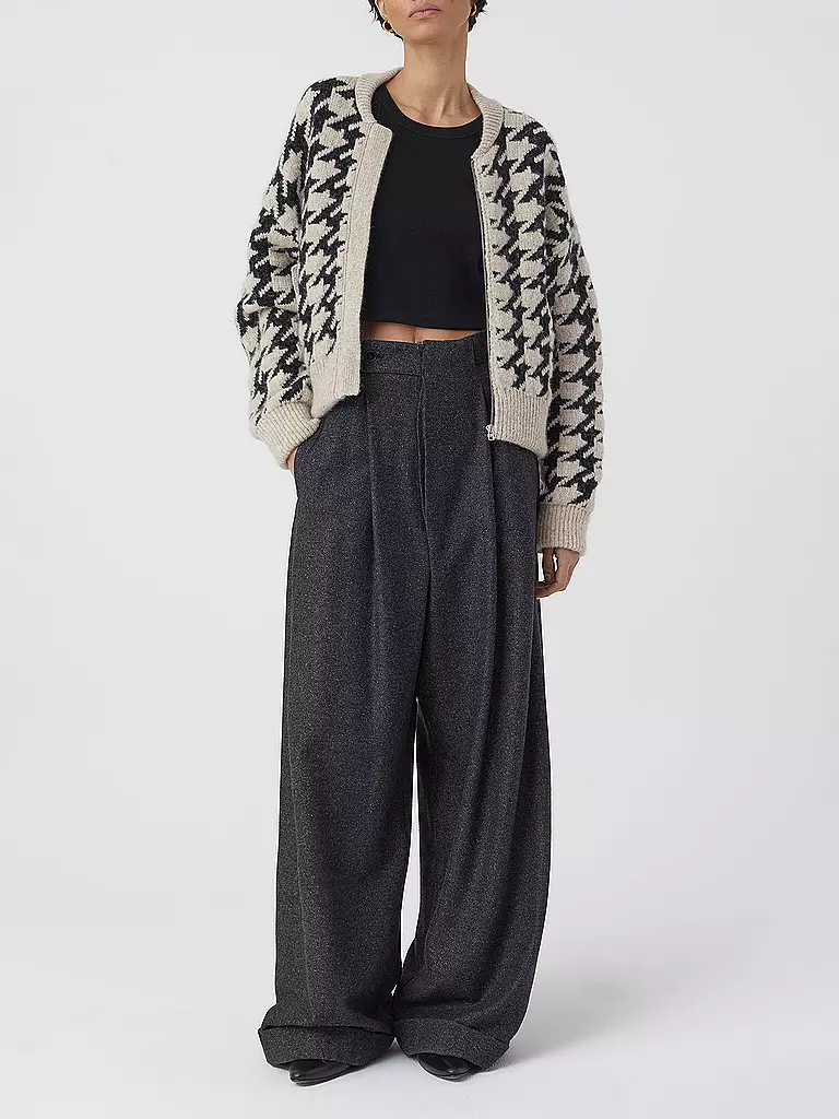 CLOSED | Strickjacke | schwarz