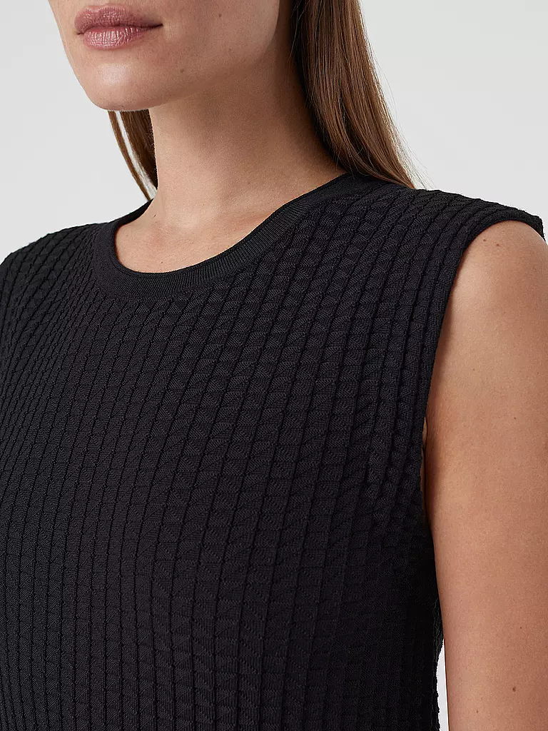 CLOSED | Strickkleid | schwarz