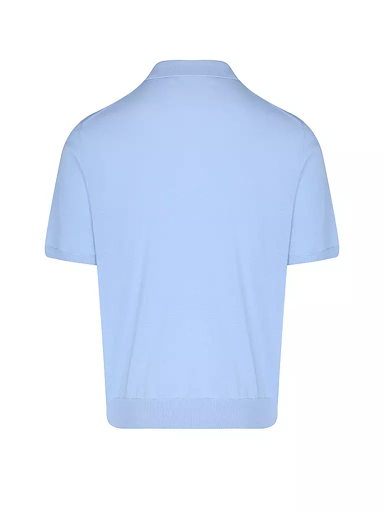 CLOSED | Strickpoloshirt  | blau