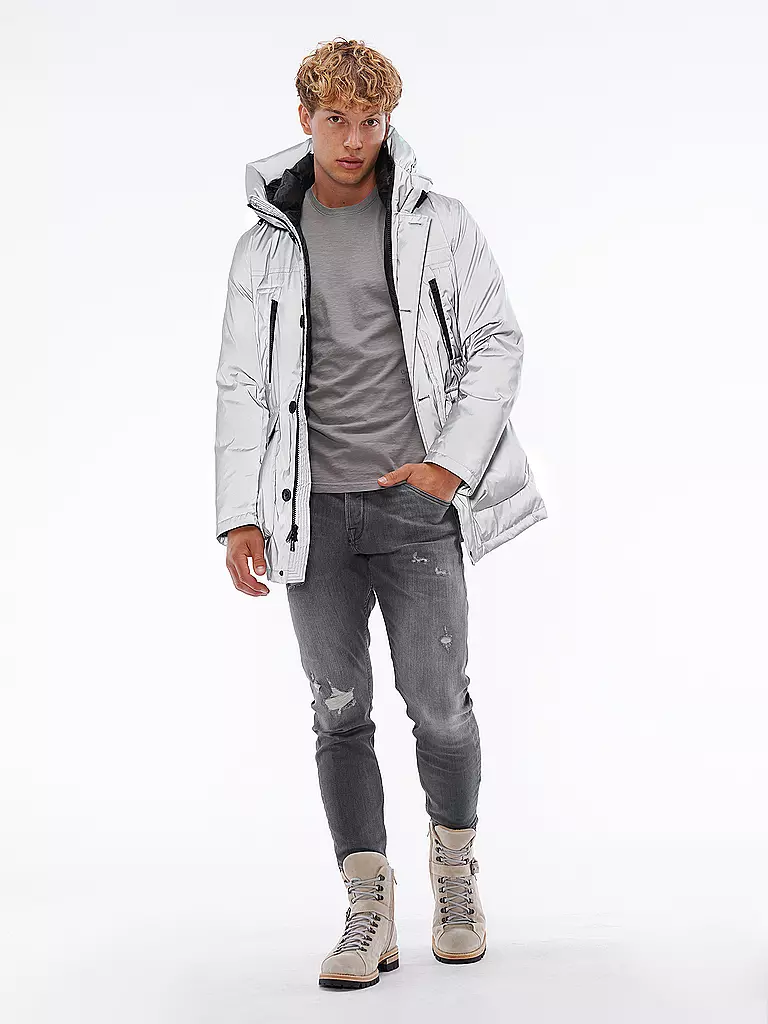 CLOSED | T-Shirt CLASSIC | grau