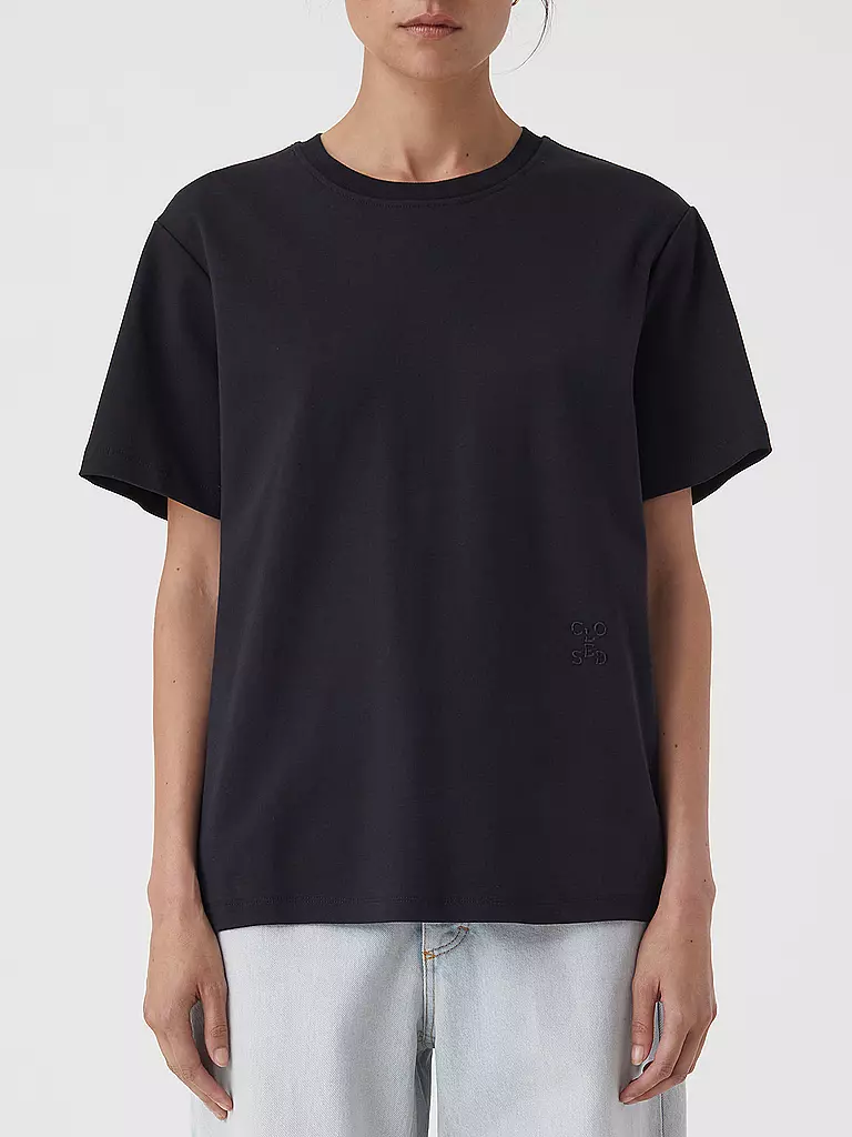 CLOSED | T-Shirt | schwarz