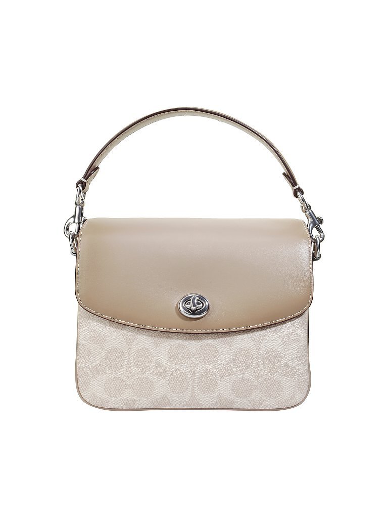 COACH Ledertasche - Minibag Cassie beige