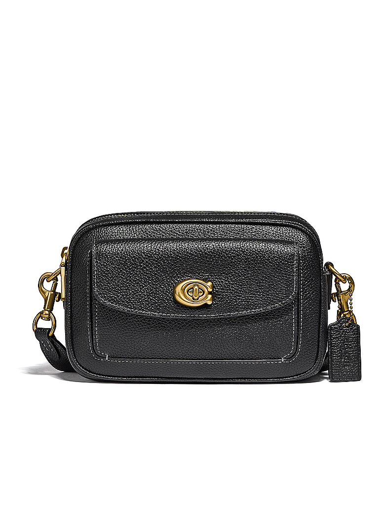 COACH Ledertasche - Camera Bag Willow schwarz
