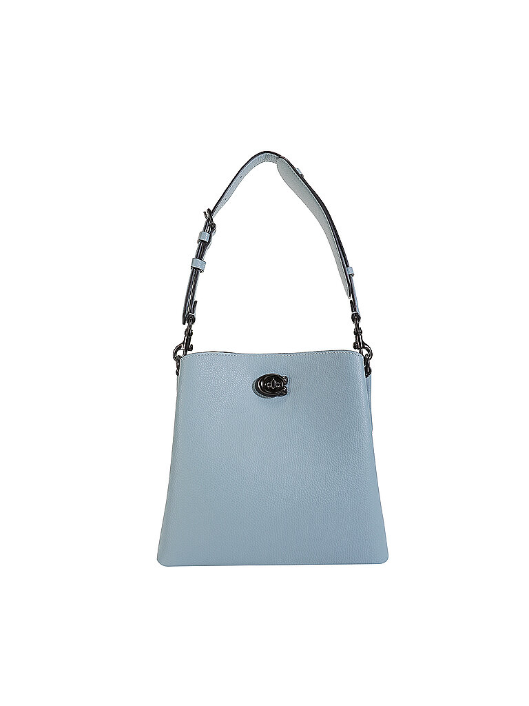 COACH Ledertasche - Bucket Bag Willow blau