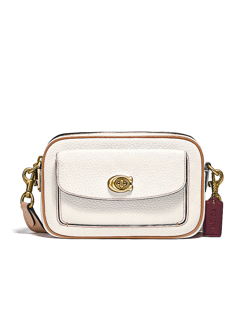 COACH Ledertasche - Camera Bag Willow beige