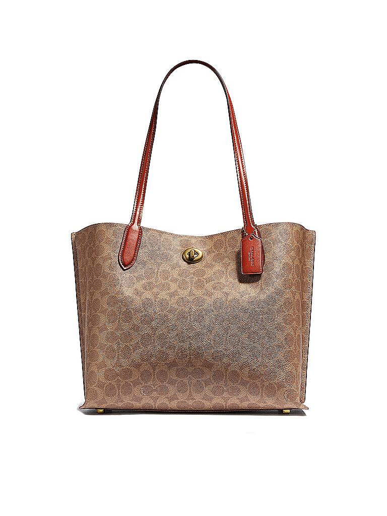 COACH Tasche - Shopper Wilow braun