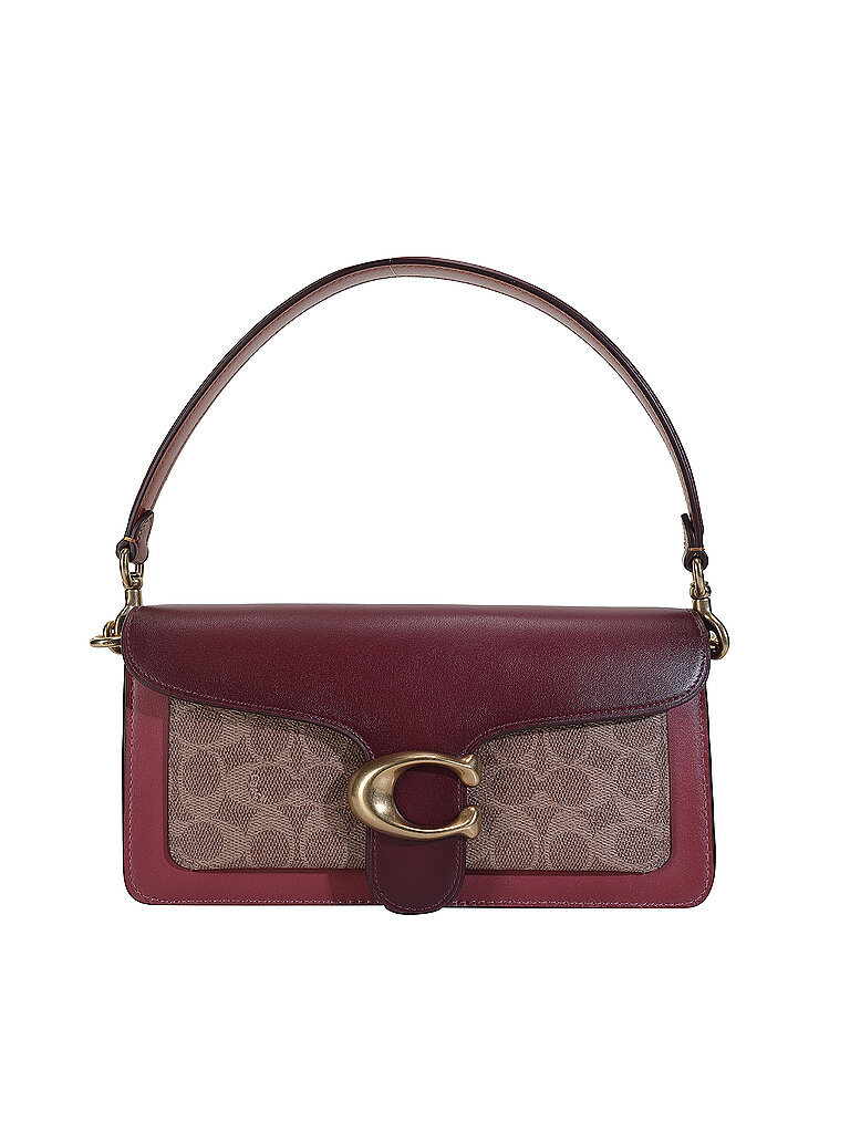 COACH Ledertasche - Umhängetasche Tabby braun