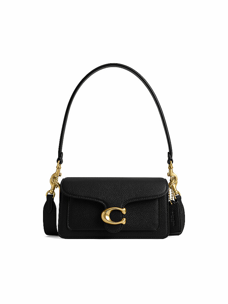 COACH Ledertasche - Umhängetasche TABBY  schwarz