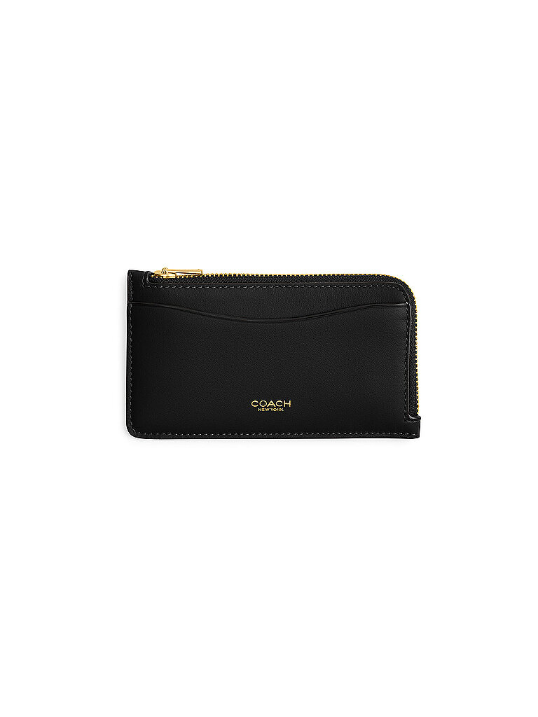 COACH Kartenetui NEW YORK schwarz