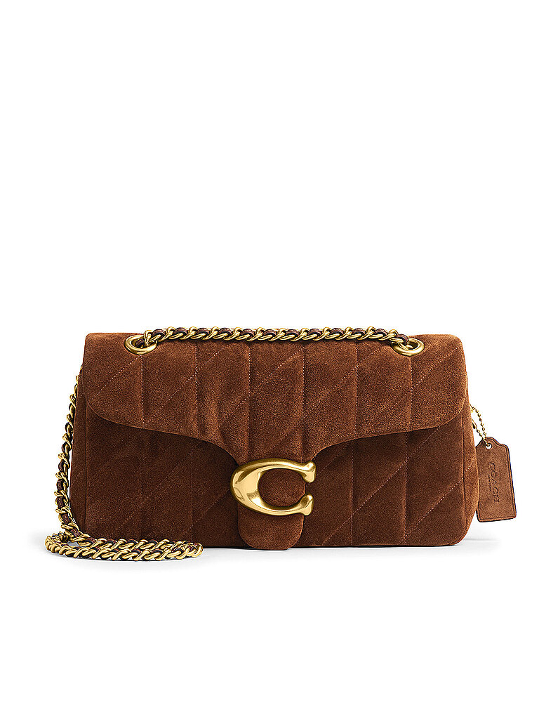 COACH Ledertasche - Umhängetasche TABBY 26 braun