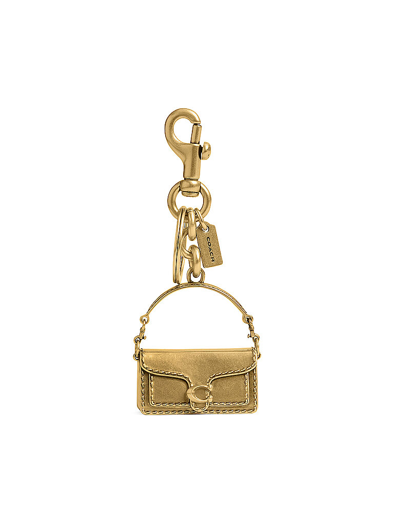 COACH Taschenanhänger TABBY gold