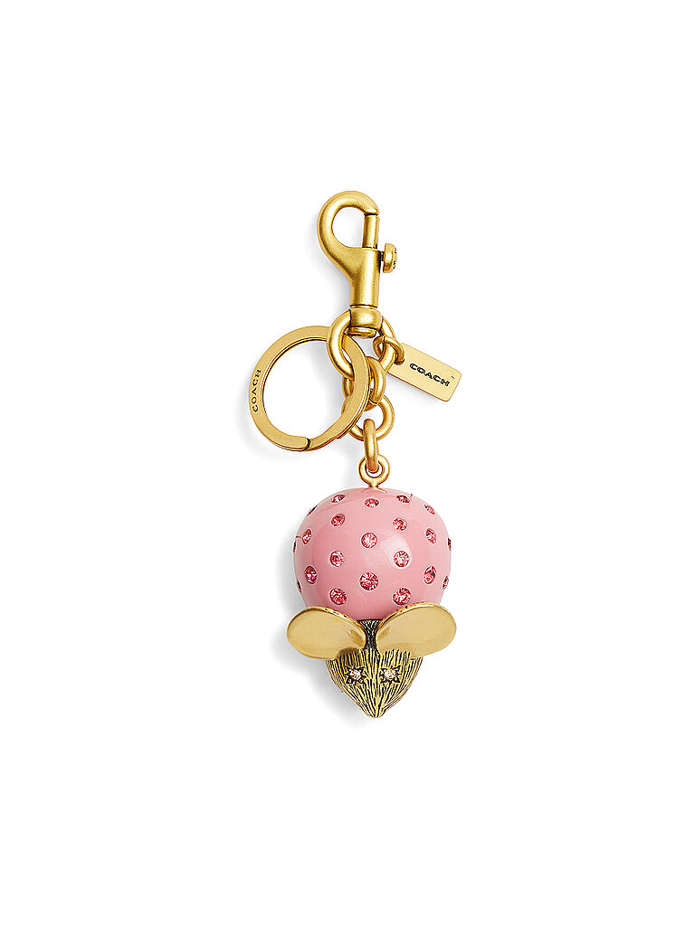 COACH Taschenanhänger rosa