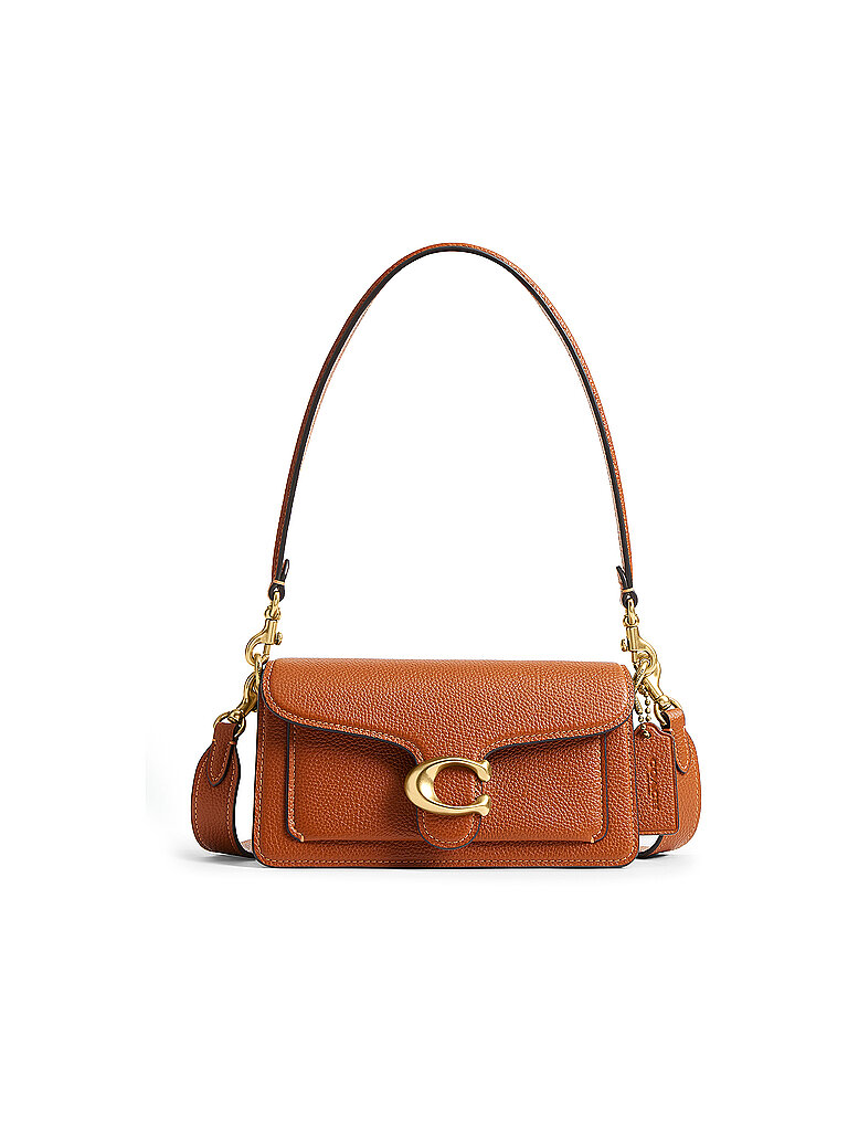 COACH 	 Ledertasche - Umhängetasche TABBY camel