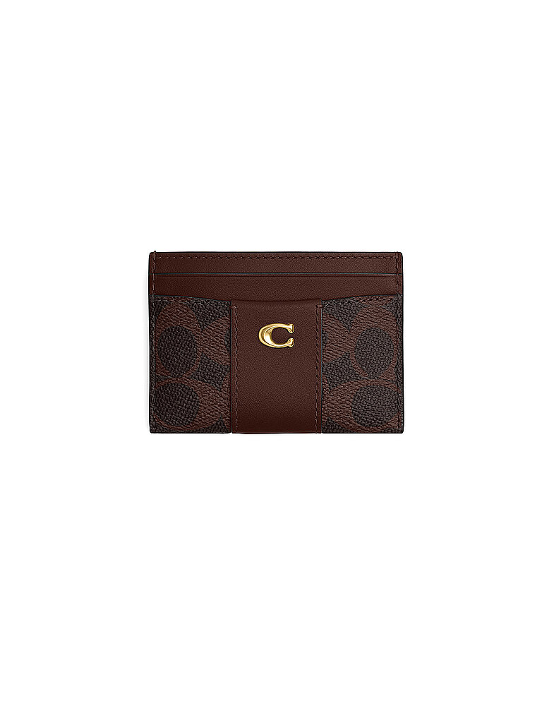 COACH Kartenetui ESSENTIAL braun