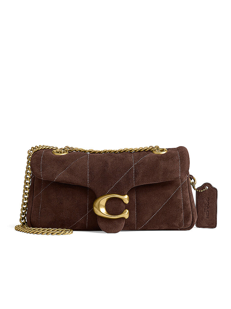 COACH Ledertasche - Umhängetasche DRIFTER 31 braun