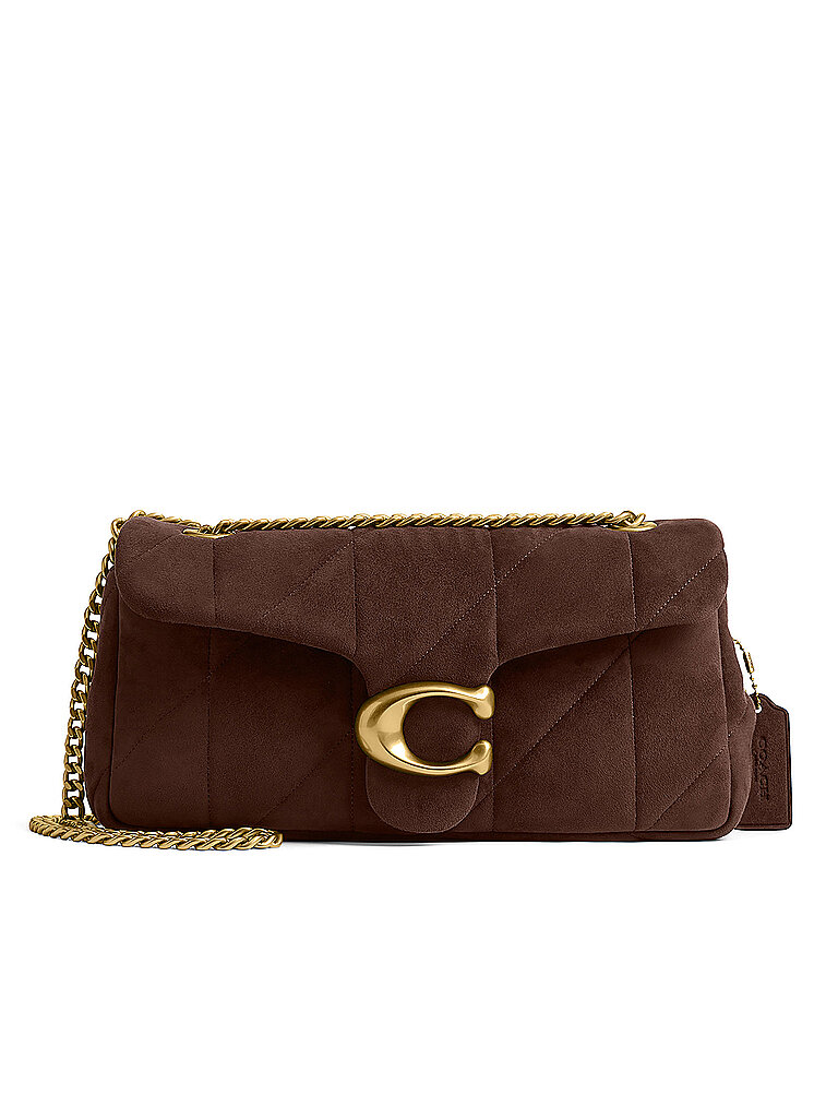 COACH Ledertasche - Umhängetasche TABBY 26 braun