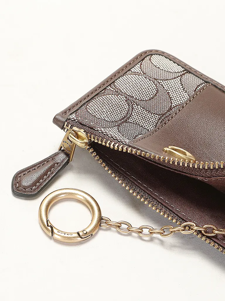 COACH | Kartenetui ESSENTIAL | braun
