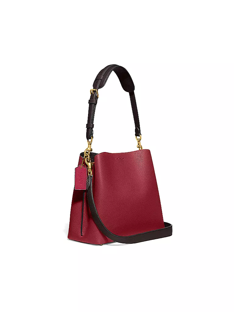 COACH | Ledertasche - Bucket Bag  | rot