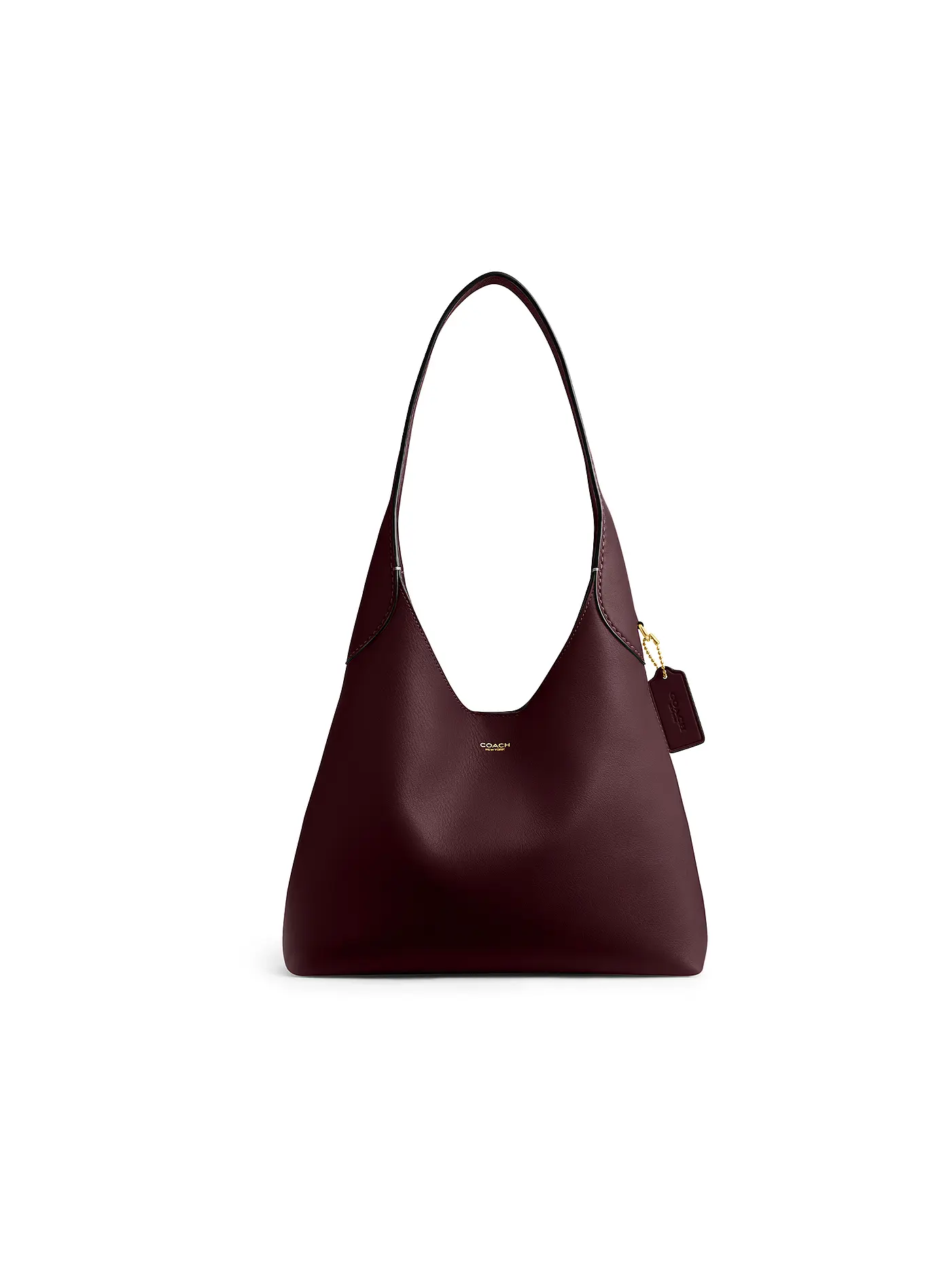 COACH | Ledertasche - Hobo Bag BROOKLYN 28 | dunkelrot